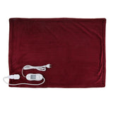 Max Maxb Travel Portable Office Electric Heating Pad Warming Blanket EU Plug Red