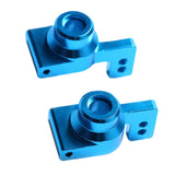 Maxbell 2PCS RC Car Rear Stub Axle Carriers for Wltoys 144001 1/14 RC Buggy Car Blue