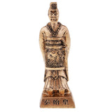 Max Antique Chinese Qin Warriors Figurine Statues Artwork 3D King