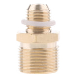 Max Pressure Washer Swivel Brass Hose Adapter Connector 22mm M to 14mm Male
