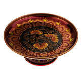 Max Alloy Tray Buddhism Worship Offering Pedestal for Buddha Altar 6 Inch