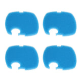 Max 4Pcs Fish Tank External Filter Bucket Replacement Filter Cotton  Blue