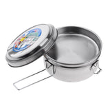 Maxbell Stainless Steel Lunch Box Bento Food Storage Containers Case 16cm Double Layer