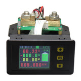 Maxbell Digital Combo Meter LCD Watt Power Voltage Current Car Battery 500V 200A