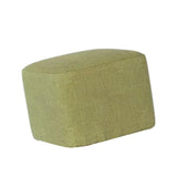 Maxbell Linen Cotton Footrest Foot Stool Cover for Living Room Accessory Durable Green