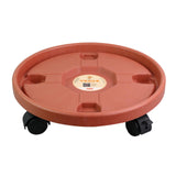 Maxbell Potted Caddy with Lockable Wheels Pot Dolly Potted Trees Rolling Plant Stand Outer Dia 40cm