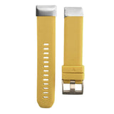 Maxbell 22mm Quick-release Replacement Silicone Strap for Garmin fenix5 935 Yellow