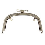 Maxbell Metal Arched Frame Bowknot Purse Coins Change Bag DIY Craft Kiss Clasp Lock