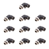 Max 10 Pieces Air Water Hose Tube Elbow Push In Pneumatic Fittings DPL-G-G8-G02