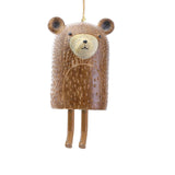 Maxbell Rustic Wind Chime Soothing Melody Clear Sound for Collection Gift Ornament Mice Brown