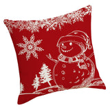 Maxbell Pillow Cover Protective Christmas Pillow Case for Restaurant Gift Home Style R