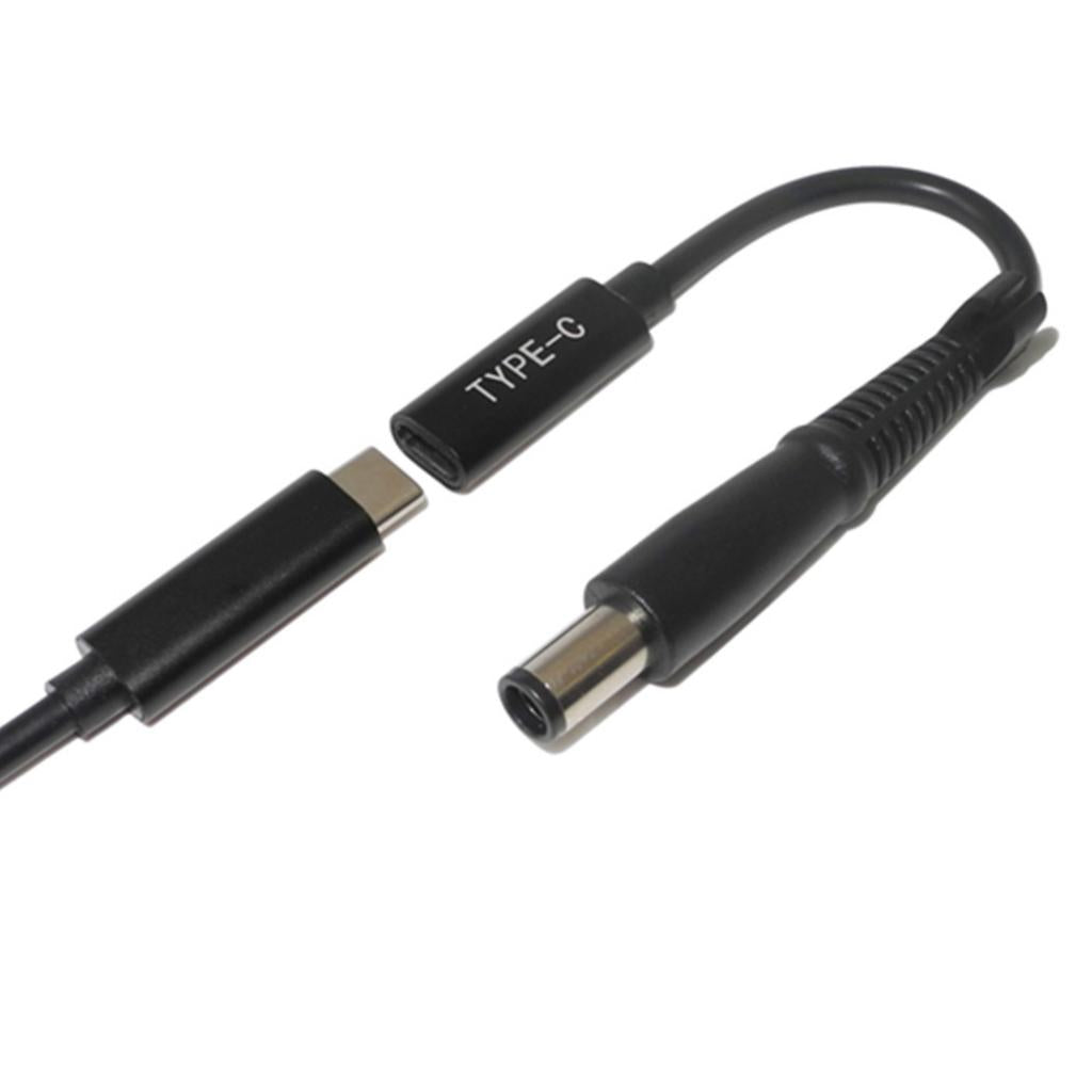 Max Type-C Female To 7406HP Straight Head With PD Chip Interface Laptop Adapter