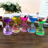 Maxbell Animal Oil Liquid Hourglass Floating Bubble Motion Timer Sensory Toy Red
