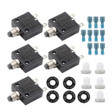 Maxbell Thermal Circuit Breaker Push Button Compact for Car Automotive Trolling