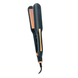 Maxbell Hair Straightener Curler Curved and Straight Hair Multifunction Women green