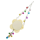 Maxbell Hens Chicken Mirror Toy with Bell Holder Chicken Xylophone Toy for Roosters 113g