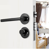 Maxbell Door Handle Lock Front Back Lever Lock Bathroom Bedroom Door Handles #5