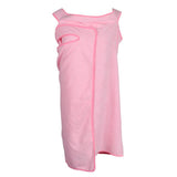 Maxbell Microfiber Drying Bath Towel Beach Swim Shower Wearable Washcloth pink