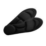 Maxbell 5D Shoes Cushion Pad Inserts Flat Feet Support for Sports Walking black