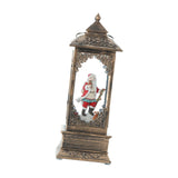 Maxbell Rotating Lantern Glittering Christmas Music Box Crafts Decor Cane Santa