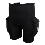 Maxbell 3mm Neoprene Wetsuit Shorts Scuba Diving Surfing Short Pants with Pocket L