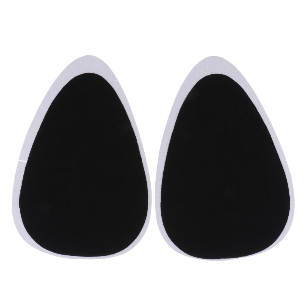Max Maxb Silicone Water Drop Breast Lift Nipple Covers Pasties Triangle Black for C36