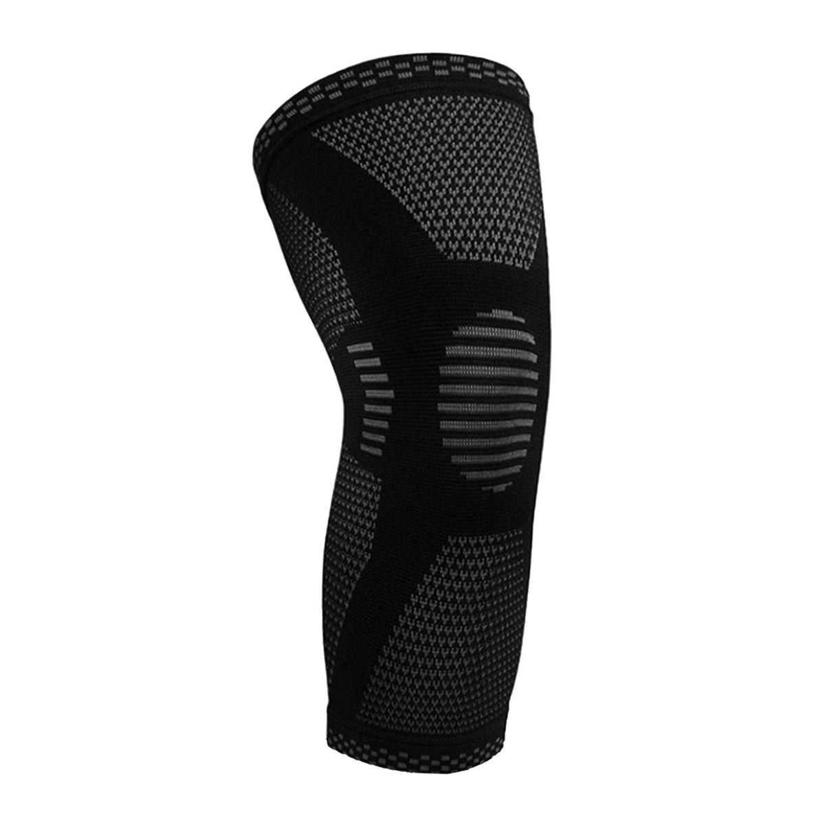 Maxbell Knee Pad Nylon Knee Sleeve Non-slip Patella Brace Support Protector Black L