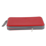Maxbell 80 Disc CD Wallet DVD Case Storage Holder Bag Carry Protector Plastic Red