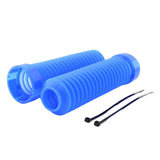 Maxbell 2Pcs Front Fork Shock Boots for Honda 250R 350x Protection Replaces Blue