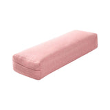 Maxbell Professional Yoga Bolster with Carry Handle Pillow for Legs Restorative Yoga Pink