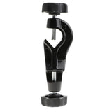 Maxbell Laboratory Iron Cross Clip Clamp Holder Stabilizing Tool Lab Supplies Black