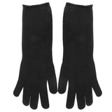 Max Cut Proof Protector Bracers Arm Hands Guards Steel Wire Long Gloves Black
