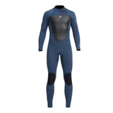 Maxbell Premium 3mm Wetsuit Thermal Back Zip Scuba Swimsuit XXL Man Dark Gray