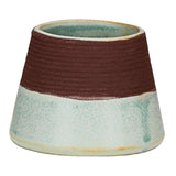 Maxbell Maxbell Ceramic Retro Match Holder for Fireplace with Storage Pot Jar Gifts Green