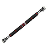 Maxbell Pull up Bar Wall Mount for Exercise Upper Body Strength Exercising Household Black Red