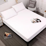 Max Hypoallergenic Mattress Protector Cover Fitted Sheet White - 60x80 inch