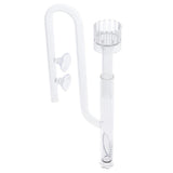 Maxbell Transparent Fish Tank Pipe Surface Skimmer Inflow Outflow Tube Φ17