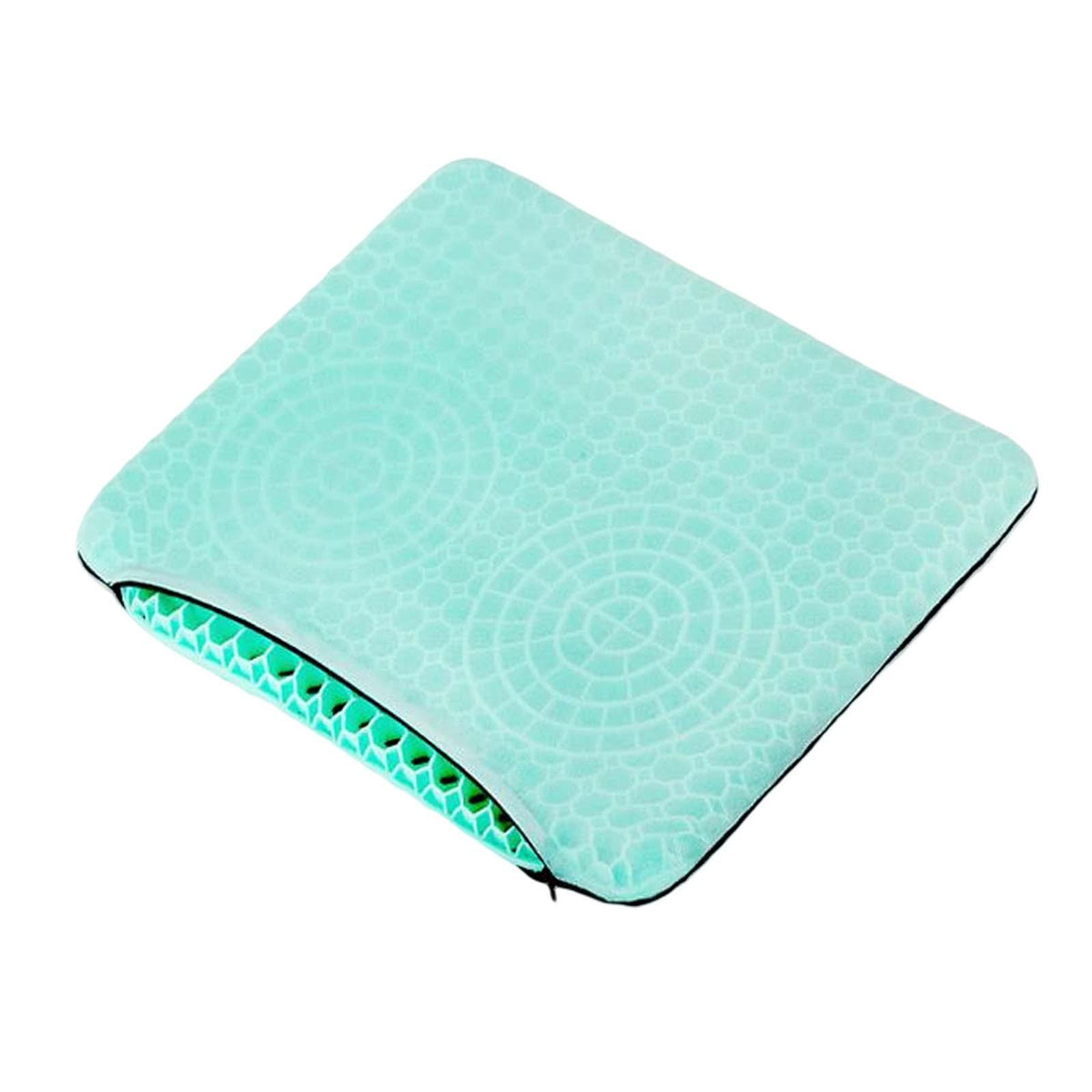 Maxbell Gel Seat Cushion Comfortable Honeycomb Gel Cushion for Home Traveling Cushion With Cover