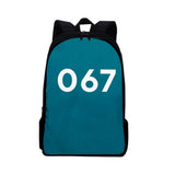 Maxbell Tv Korean Squid Game Backpack Bag Sport Bag Casual School Bag for Boy Girl 067