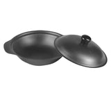 Max Iron casserole Mini Kitchen Cast Iron Wok Shallow Non-Stick kitchen 16cm