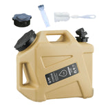Maxbell 12L Water Container with Faucet Water Bucket for Fishing Picnic Dish Washing Khaki