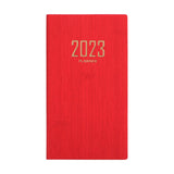 Maxbell Recording Weekly Notebook Planner Planning Daily Account for Gifts New Year Red