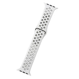 Maxbell Dual-color button Silicone Watchband for Apple iWATCH1234 42/44MM 9