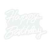 Maxbell LED Letter Light Sign Night Lamp USB Powered Reusable for Birthday Bedroom Birthday White Light