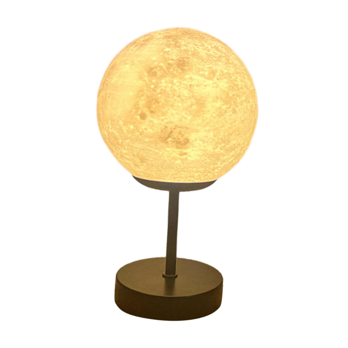 Maxbell 3D Moon Light Bedside Table Lamp for Living Room Dining Room 15cm