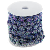 Max 14mm Beaded Trim Sewing String Favor Craft DIY Wedding Decor  Royal blue