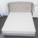 Max Waterproof Mite-proof Mattress Protector Cover Bed Sheet White-79x79inch