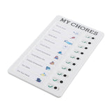 Maxbell Memo Board Note Pad Chore Chart Daily Planner Reminding Time  My Chores
