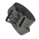 Maxbell Lightweight Nylon Belt Clothing Accessories Wear Resistant for Club Work Dark Grey