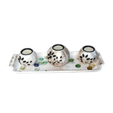 Max Wooden Candle Cup Holder Candlestick for Club Dining Table Party Home Decor